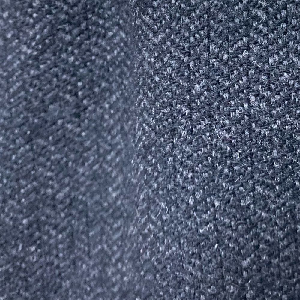 Ralph Lauren Charcoal Grey Camelhair Wool Blend Herringbone Tweed Pouf Skirt - Picture 8 of 16